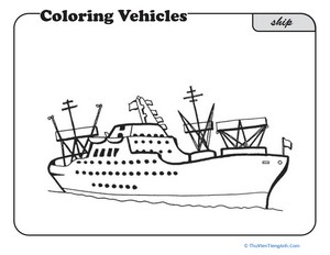 Color a Ship