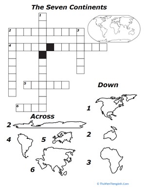 Seven Continents Crossword!