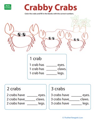 Counting Animals: Crabs
