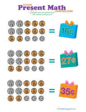 Counting Coins: Present Math III