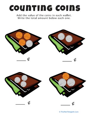 Counting Coins in the Wallet