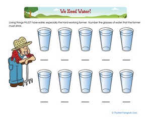 Counting: We Need Water!