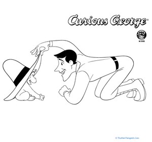 Color Curious George