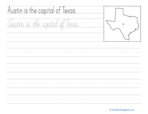 Cursive Capitals: Austin