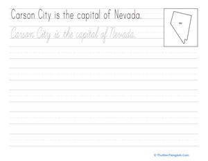 Cursive Capitals: Carson City