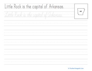 Cursive Capitals: Little Rock