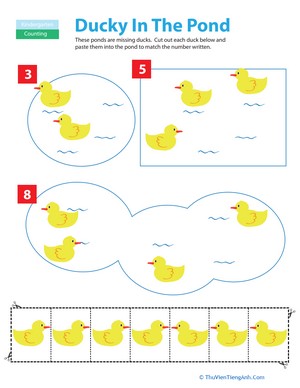 Cut and Paste Counting: Ducks