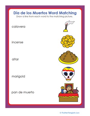Day of the Dead Vocabulary