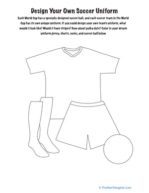 Design Your Own Soccer Uniform