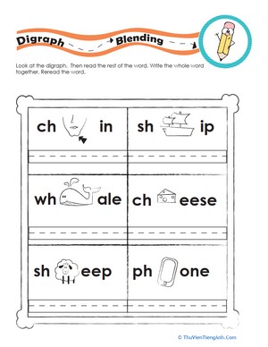 Digraph Blending