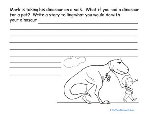 Dinosaur Story Starter