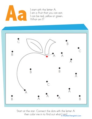 Alphabet Dot-to-Dot: A