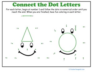 Dot-to-Dot Alphabet: A