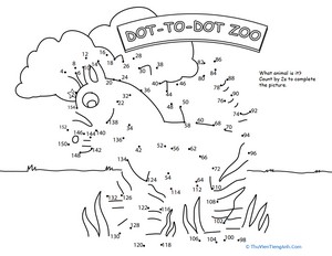 Dot to Dot Zoo: 2’s
