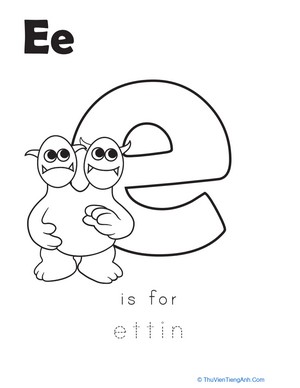 E is for Ettin