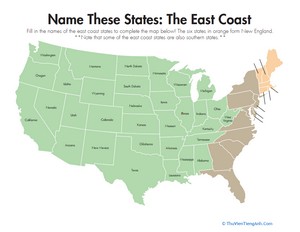 East Coast States