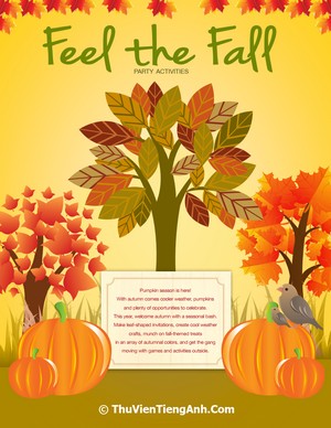 Feel the Fall: Party Activities