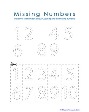 Fill in the Missing Numbers
