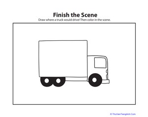 Finish the Truck Drawing