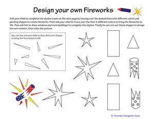 Fireworks Drawing