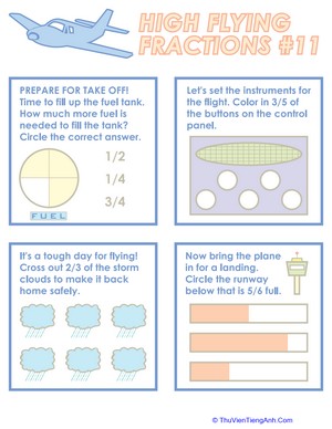 Flying Fractions 11