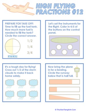Flying Fractions 12