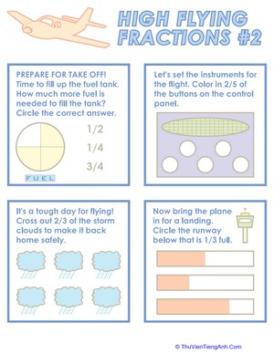 Flying Fractions 2