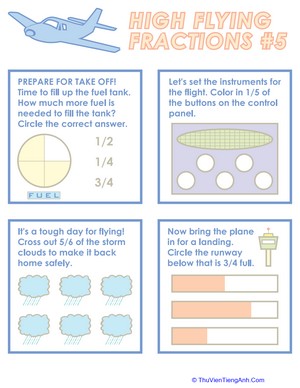 Flying Fractions 5