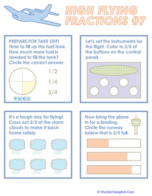 Flying Fractions 7