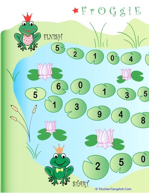 The Froggie Math Game