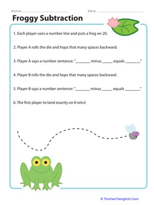 Froggy Subtraction