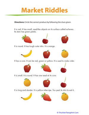 Fruit Riddles