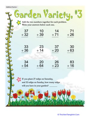 Garden Variety Addition #3