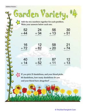 Garden Variety Addition #4