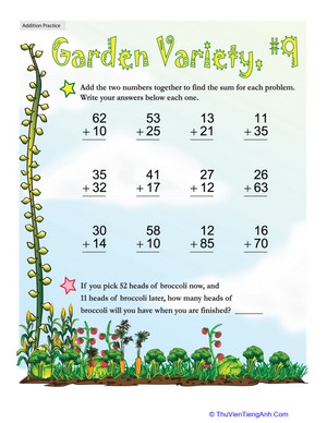 Garden Variety Addition #9