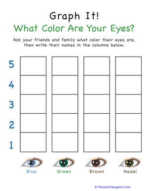 Graph It! What Color Are Your Eyes?