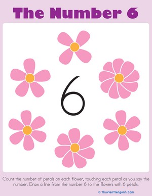Learning Numbers: 6
