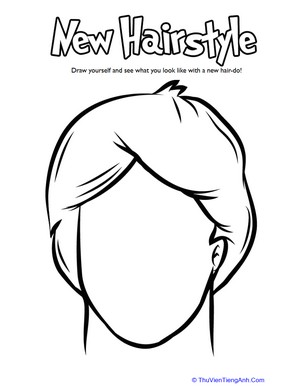 Hairstyle Coloring: Men’s 70s Style