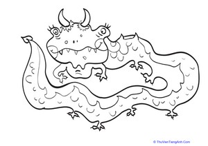 Halloween Creature Coloring Page