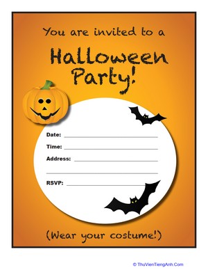 Spooky Halloween Party Flyer