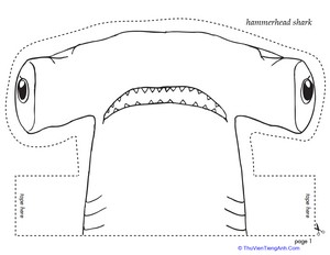 Hammerhead Shark Headband