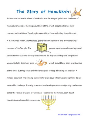 Story of Hanukkah for Children