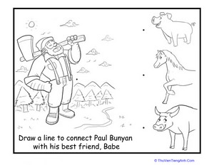 Paul Bunyan and The Blue Ox: Find Babe!