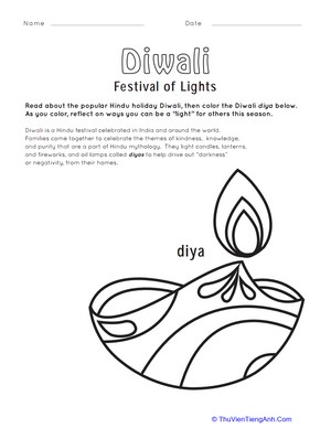 Holidays Around the World: Diwali