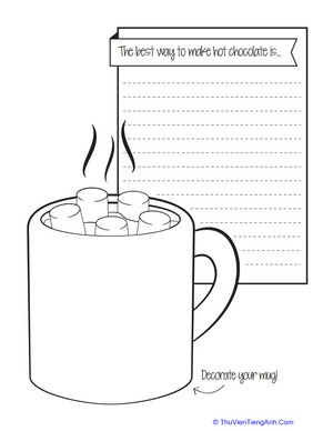 Hot Chocolate Writing Prompt