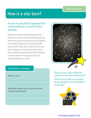 How is A Star Born?