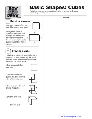 How To Draw a Cube