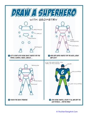 How to Draw a Superhero!