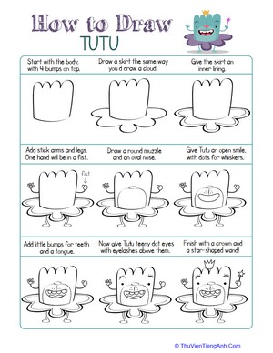 How to Draw Tutu