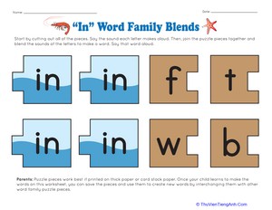 In Word Family Blends